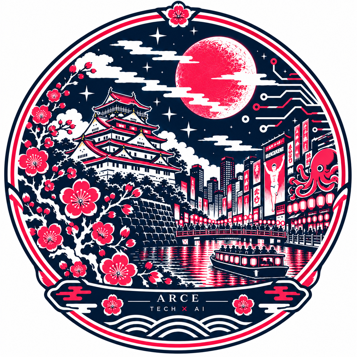 昭和未来図 日本47景 作品サンプル 1